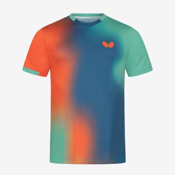 Shirt Toyama-Orange-Blue (Multicolor)-152